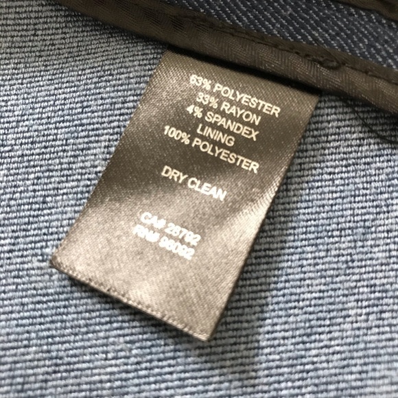 Adrienne Vittadini blue blazer - Picture 6 of 7